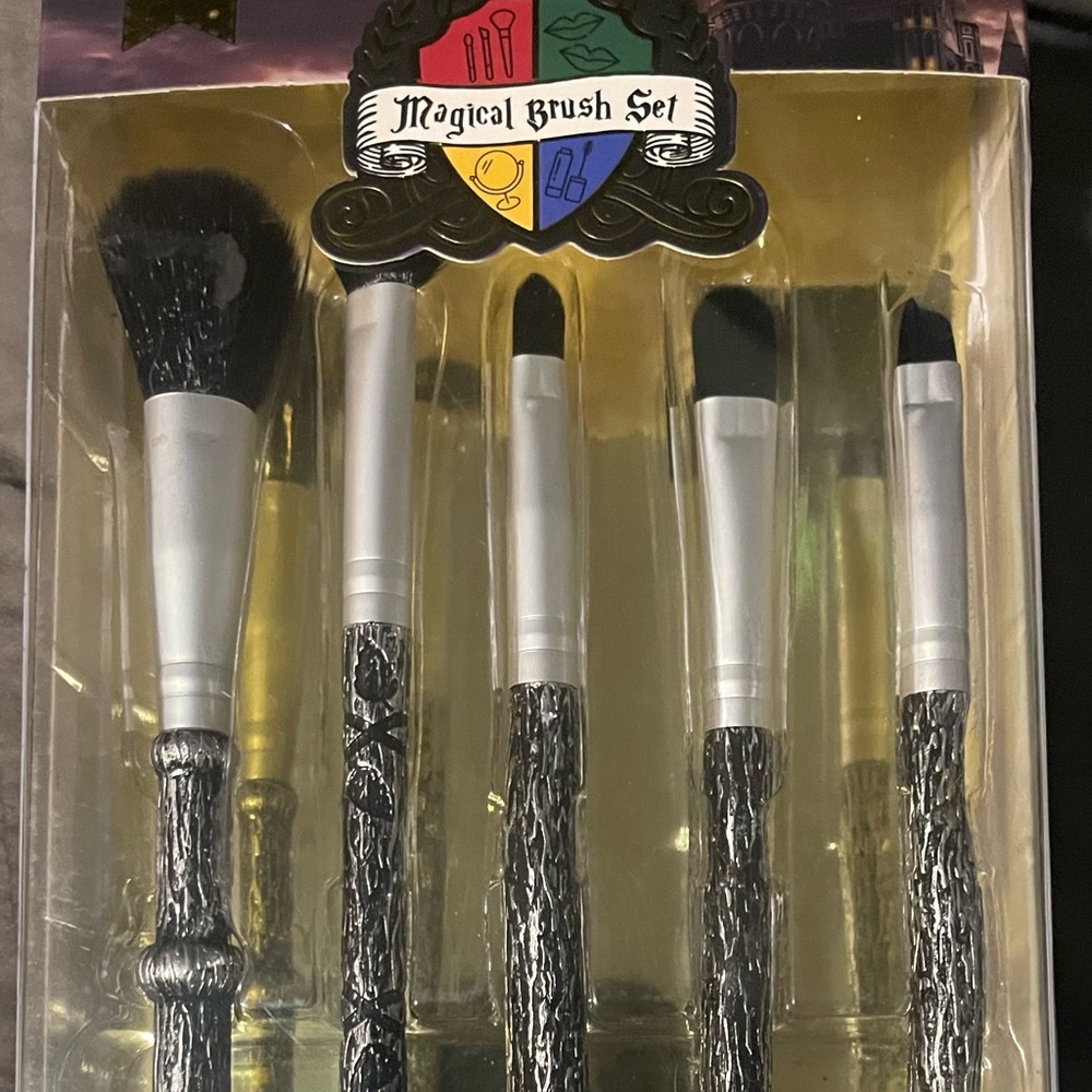 Harry Potter Inspired Magic Wand Makeup Brush Set